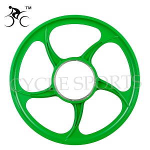 Free sample for Metal Basketball Rims - SK MTB magnesium & aluminium alloy rim 24 inch 5 blades electric (sample not for sale) – CYCLE